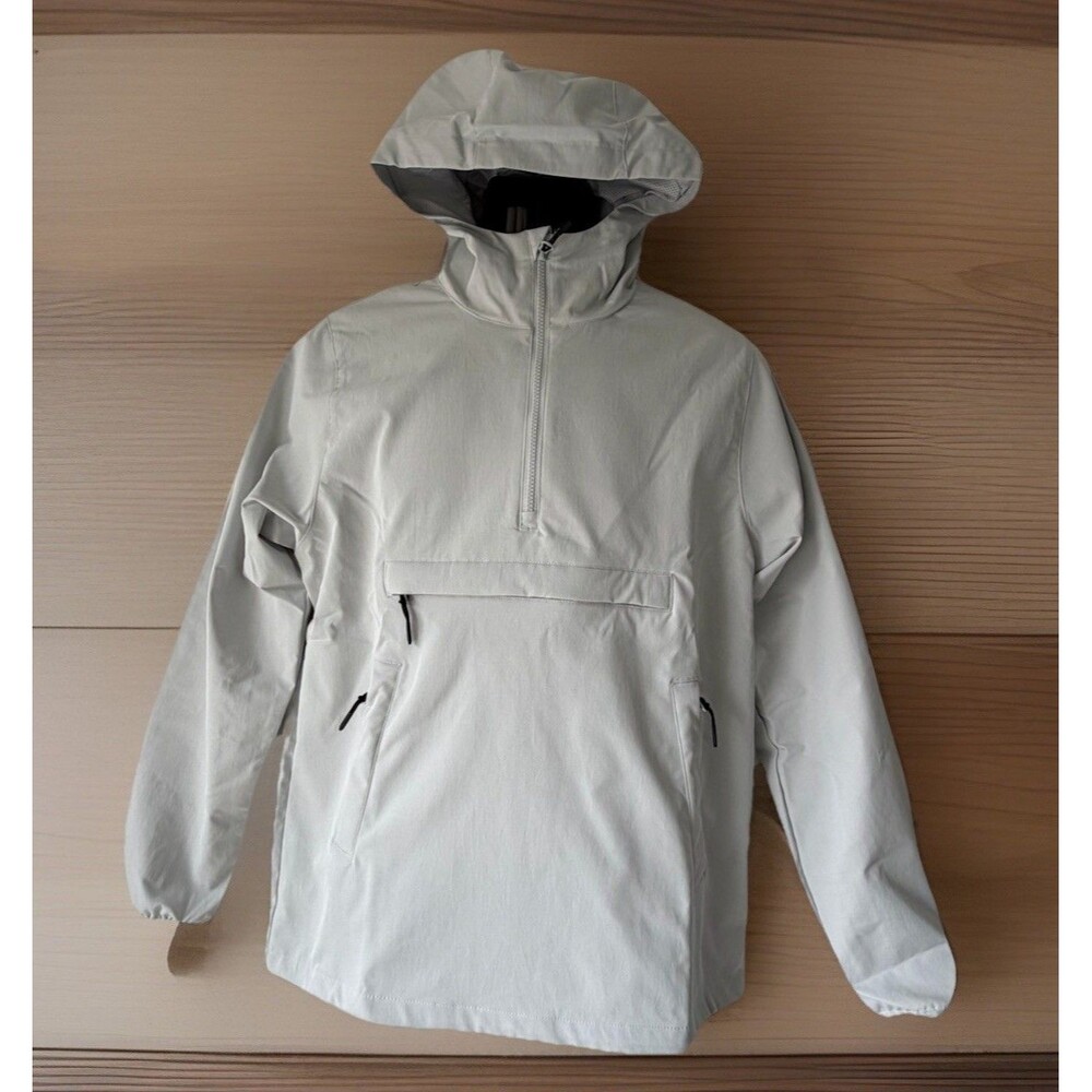 Nike Repel Unscripted Anorak 1/4 Zip Golf Jacket Photon Dust Men Size S NWT
